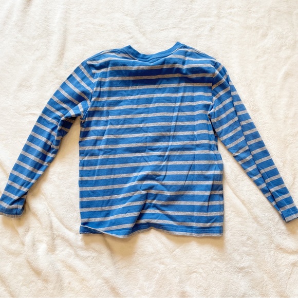 Mini Boden Boys Striped Graphic Long Sleeve T-Shirt size 9-10 years - Picture 2 of 5